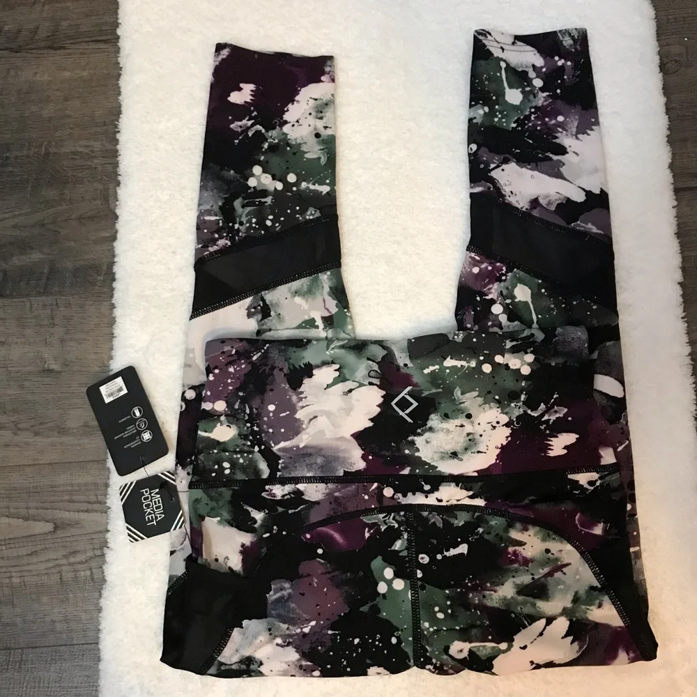 BSP legging Women’s multicolor, with pockets, L - Picture 3 of 11